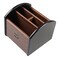 YCL YUCHUNLIN Rotating remote control holder pen holder for deskWooden remote storage OrganizerTV remote control caddyYCL872R Pen container
