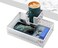 Aurynns Under Desk Drawer Organizer Clipon Cup Holder Under Desk Storage Drawers Rotated Under Table Drawer for Desk Organizer Clamp Phone Holder Paper Drawer White