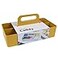 BLUE GINKGO Stackable Organizer Caddy KoreanMade Portable Tote for Bathroom Office Crafts or School Supplies Long Rectangle Yellow