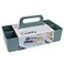 BLUE GINKGO Stackable Organizer Caddy KoreanMade Portable Tote for Bathroom Office Crafts or School Supplies Long Rectangle Green