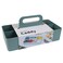 BLUE GINKGO Stackable Organizer Caddy KoreanMade Portable Tote for Bathroom Office Crafts or School Supplies Long Rectangle Green
