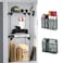 Neudeco Locker Accessories and Decor Kit Including Mesh Shelf Organizer Magnetic Basket and Pen Holder Suitable for School Work Kitchen Bathroom Pack of 4 Grey