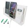 Zmmyr Acrylic Wall Mount Desk Organizer Storage Box for Cell Phones Holder in Home Office 3 Grid