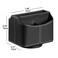 PUSU Remote Control Holder 360 Degrees Rotatable Desk Stationery Supply Organizer PU Leather Desktop Storage Box for Controllers Media Bedside Spinning TV Caddy iPad Mobile Pencil Cosmetic