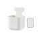 MORNITE Fridge Magnetic Cup Storage Rack Magnetic Locker Organizer for Pen Holder for Laundry Board Desks Dresser White