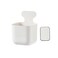 MORNITE Fridge Magnetic Cup Storage Rack Magnetic Locker Organizer for Pen Holder for Laundry Board Desks Dresser White