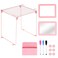 abcGoodefg Pink Locker Accessories Cute Locker Organizer Shelf Locker Decorations for Girls for School Locker with Magnetic Locker Mirror and Whiteboard Magnetic Pen Holder