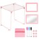 abcGoodefg Pink Locker Accessories Cute Locker Organizer Shelf Locker Decorations for Girls for School Locker with Magnetic Locker Mirror and Whiteboard Magnetic Pen Holder