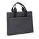 enyuwlcm Oxford Document Bag with Handle and Meeting Office School Organizer Handbag Briefcase for Carrying Paper Files 1 Pack Black