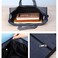 Chngna Zipper Document Pouch with Handle Waterproof Portable Zipper File Bags for Carrying Paper Files Books File Document Bag Blue