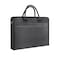 yufocusqc Oxford Document Bag with Handle and Meeting Office Organizer Handbag Briefcase for Carrying Paper Files 1 Pack Black