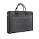 yufocusqc Oxford Document Bag with Handle and Meeting Office Organizer Handbag Briefcase for Carrying Paper Files 1 Pack Black