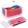 CASAON 2 Pack 13Pockets Expanding Accordion File Folder Mini Organizer Wallet for Storage InvoiceReceiptCardsCouponTickets