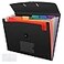 CASAON 7 Pocket Accordian File Folders Expanding File Folder A4 Letter Size Paper Portable Document OrganizerBlack