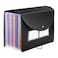 Yepphetco Expanding File Organisers A4 Plastic folders File Organizer with 24 Pockets Accordion Document Organiser for Home Office School