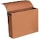 Smead 100 Recycled Expanding File Wallet with Flap and Cord Closure Reinforced 514 Expansion Letter Size Redrope 10 per Box 71198