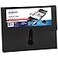 Avery Slide View Expanding File Folder 5 Pockets Letter Size 1 Black Folder 73517