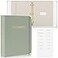 ZICOTO Important Document Organizer Set with Folders Complete Linen Ring Binder Set Safely Stores All Documents Files in One Place Easy to Use Expanding Storage Incl Envelopes Pockets Labels