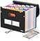 Sooez Upgraded Accordion File Organizer Expanding File Folder with Deeper 12 Pockets Never Cover Up Index Tabs Monthly Bill Paper Receipt Document Organizer Letter A4 Size for Home Office School