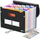 Sooez Upgraded Accordion File Organizer Expanding File Folder with Deeper 12 Pockets Never Cover Up Index Tabs Monthly Bill Paper Receipt Document Organizer Letter A4 Size for Home Office School