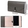 BTSKY 13 Pockets Expanding Check Bill File FolderHandheld Small Accordion File Folder Expandable Card Ticket Holder Plastic Business Document Organizer Wallet Case New Grey