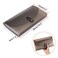 BTSKY Expanding Accordion File 13 Pockets Small Card Ticket Holder Storage Folder Check Bill Plastic Wallet Case Coffee Translucent