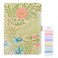 SKYDUE Expanding File Folder with 5 Pockets Accordion File Organizer Portable Receipt Paper Documents Organizer Letter Size Filing Folder School Office Supplies Green