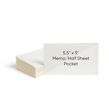 Smead SelfAdhesive Poly Pocket Document Size Clear Pockets Storage Labels 100 per Box 229 Mm W x 142 Mm H 68185