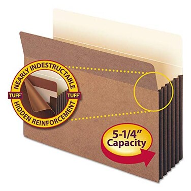 SMEAD SMD73390 Smead TUFFreg Pocket File Pockets
