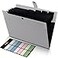 SKYDUE Accordion File Organizer 8 Pockets Expanding File Folders Portable Document Paper Organizer Home College School Office Supplies Letter Size Gray