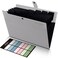 SKYDUE Accordion File Organizer 8 Pockets Expanding File Folders Portable Document Paper Organizer Home College School Office Supplies Letter Size Gray