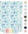 Sooez File Folders Organizer Folders with 5 Pockets Folders for Documents wSticker Accordion File Organizer Paper Receipt Bill Filing Organizer School College Office Travel Essentials Supplies