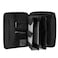 BICOHIOH Portable Document Bag Important Document Organizer Storage Pouch File Folder for Important Papers Emergency Binder Birth Certificates Social Security Cards Passports Photos Black