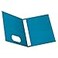 Oxford TwoPocket Folders wFasteners Light Blue Letter Size 25 per Box 57701