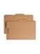 Smead Fastener File Folder 2 Fasteners Reinforced 25Cut Tab Right of Center Position Guide Height Legal Size Kraft 50 per Box 19880