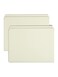 Smead Pressboard File Folder StraightCut Tab 1 Expansion Letter Size GrayGreen 25 per Box 13200