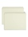 Smead Pressboard File Folder StraightCut Tab 1 Expansion Letter Size GrayGreen 25 per Box 13200