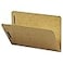 Smead Fastener File Folder 2 Fasteners Reinforced StraightCut Tab Legal Size Kraft 50 Per Box 19813