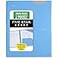 Five Star 2Pocket Folder Plastic Folder with StayPut Tabs and Prong Fasteners Holds 812 x 11 Paper Pacific Blue 72115