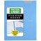 Five Star 2Pocket Folder Plastic Folder with StayPut Tabs and Prong Fasteners Holds 812 x 11 Paper Pacific Blue 72115