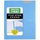 Five Star 2Pocket Folder Plastic Folder with StayPut Tabs and Prong Fasteners Holds 812 x 11 Paper Pacific Blue 72115