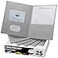 FILE-EZ FILEEZ TwoPocket Folders Gray 25Pack Textured Paper Letter Size EZ32530