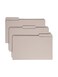 Smead File Folder Reinforced 13Cut Tab Legal Size Gray 100 per Box 17334