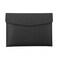 Enyuwlcm PU Leather A4 File Folder Document Holder Waterproof Portfolio Envelope Folder Case with Snap Closure Black