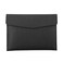 Enyuwlcm PU Leather A4 File Folder Document Holder Waterproof Portfolio Envelope Folder Case with Snap Closure Black