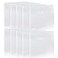XUWAIDSGN 10 Pieces 11x17 inch Tabloid Size Document Folder Organizers with Snap Closure Clear Snap Closure File Folder Folder Poly Oversized Envelope File Folder Closure Plastic Folders for Office Sc