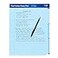 Find It File Folder Notepad Pack of 1295 x 125 Inch Notebook Organizer Folders for Filing Document and Clipboard Organization Blue