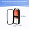 Homakover Carrying Case Clear Travel Pouch Waterproof Storage Bag with Handle for Pantone Color Guide Book