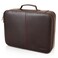 POLARE ORIGINAL Polare Full Grain Leather Document Organizer Bag Storage Cabinet Box Portable Home Business Safe Folder with Lockable YKK Zipper