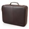 POLARE ORIGINAL Polare Full Grain Leather Document Organizer Bag Storage Cabinet Box Portable Home Business Safe Folder with Lockable YKK Zipper